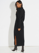 Kate & Pippa Payton Knit Dress In Black-Kate & Pippa