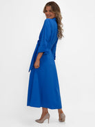 Kate & Pippa Penelope Midi Dress In Blue-Kate & Pippa