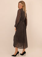 Kate & Pippa Positano Midi Dress In Grey-Kate & Pippa