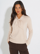 Kate & Pippa Presley Knit Top In Beige-Kate & Pippa