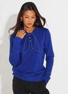 Kate & Pippa Presley Knit Top In Blue-Kate & Pippa