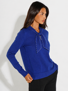 Kate & Pippa Presley Knit Top In Blue-Kate & Pippa