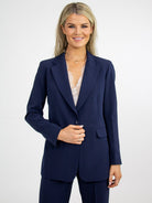 Kate & Pippa Sassari Blazer In Navy-Kate & Pippa Autumn/Winter Ladies Clothing