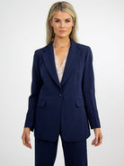 Kate & Pippa Sassari Blazer In Navy-Kate & Pippa Autumn/Winter Ladies Clothing