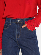 Kate & Pippa Shyloh Cardigan In Red-Kate & Pippa