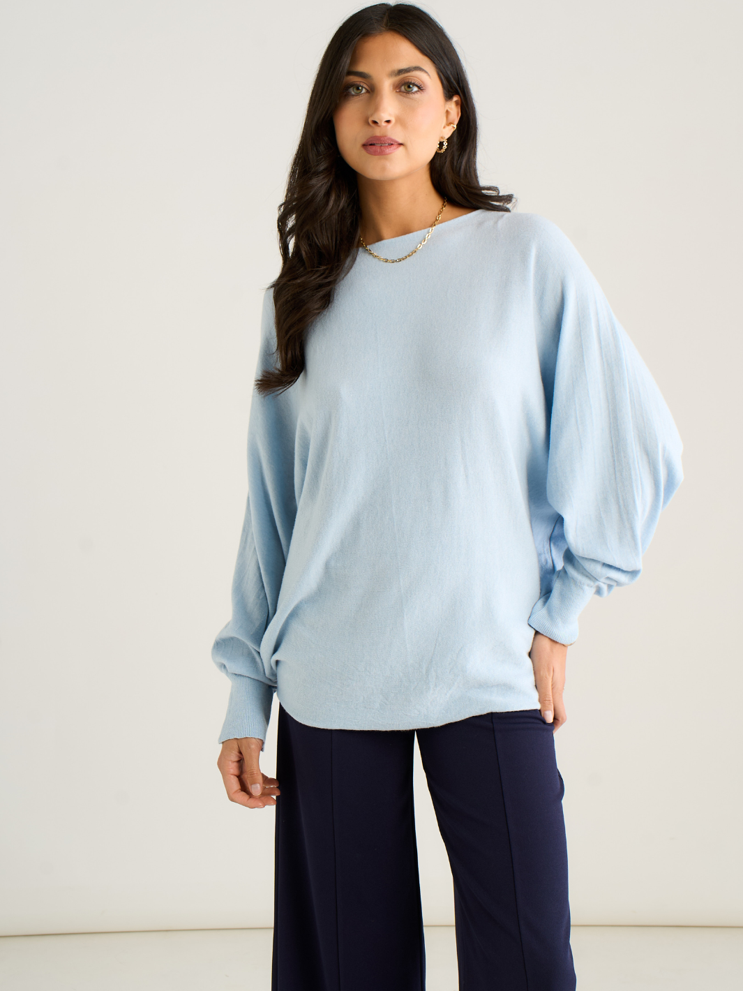 Kate & Pippa Venice Knit in Light Blue-Kate & Pippa