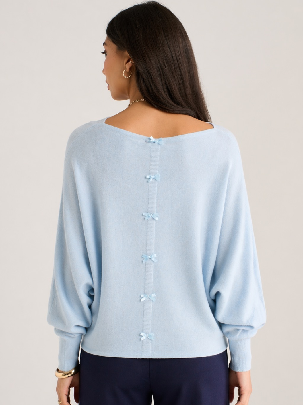 Kate & Pippa Venice Knit in Light Blue-Kate & Pippa