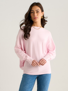 Kate & Pippa Venice Knit in Pastel Pink-Kate & Pippa