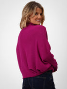 Kate & Pippa Verona Knit Jumper In Plum-Kate & Pippa Autumn/Winter Ladies Clothing
