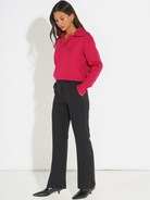 Kate & Pippa Yale Trousers In Black-Kate & Pippa