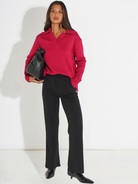 Kate & Pippa Yale Trousers In Black-Kate & Pippa