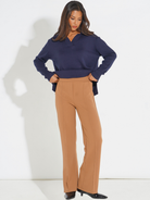 Kate & Pippa Yale Trousers In Camel-Kate & Pippa