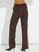 Kate & Pippa Yale Trousers In Chocolate Brown-Kate & Pippa