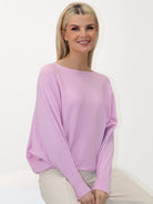 Kate & Pippa Elba Pearl Detail Knit Jumper In Ice Pink-Kate & Pippa