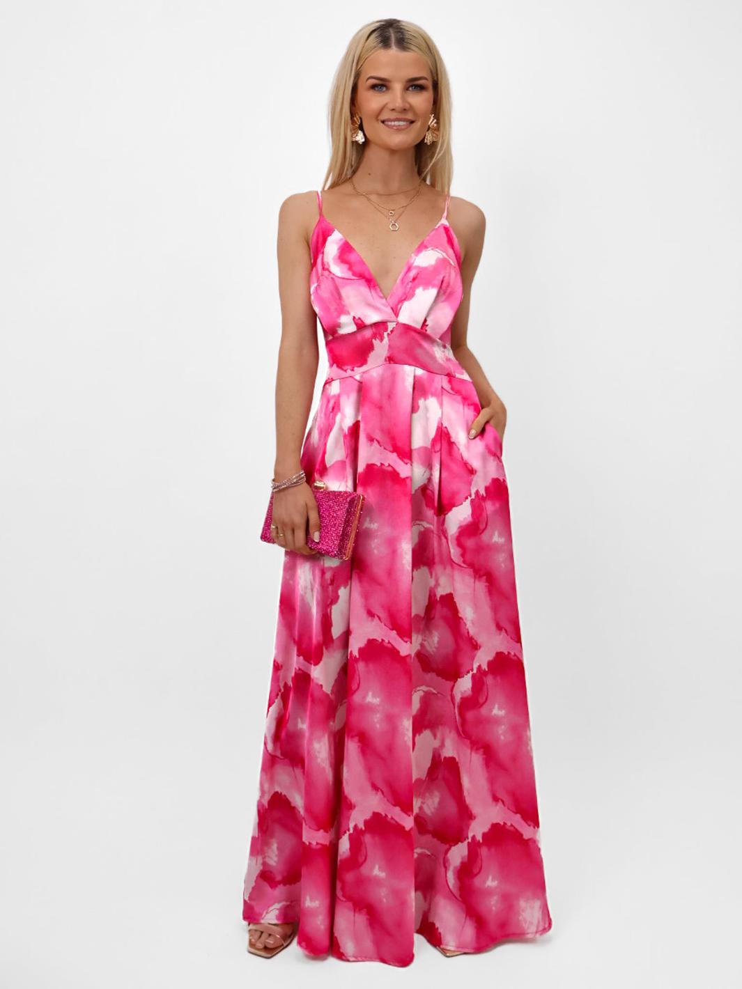 Kate & Pippa Lola Maxi Dress In Pink-Kate & Pippa