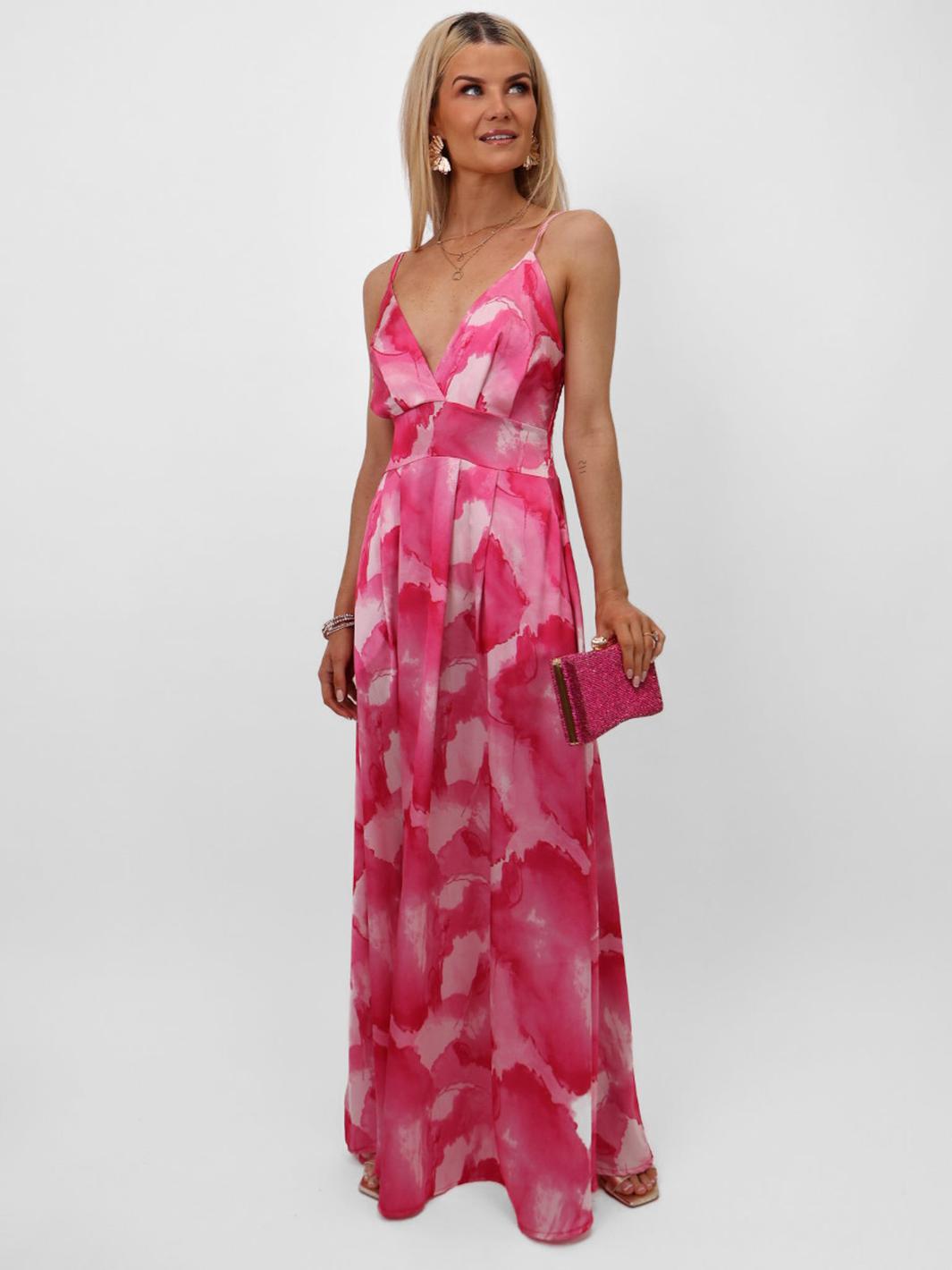 Kate & Pippa Lola Maxi Dress In Pink-Kate & Pippa