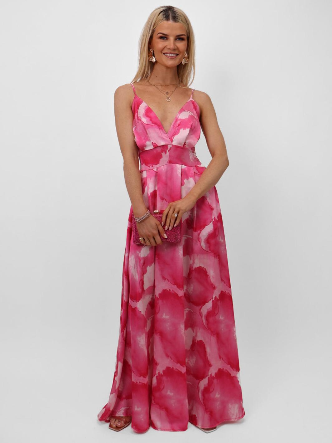 Kate & Pippa Lola Maxi Dress In Pink-Kate & Pippa