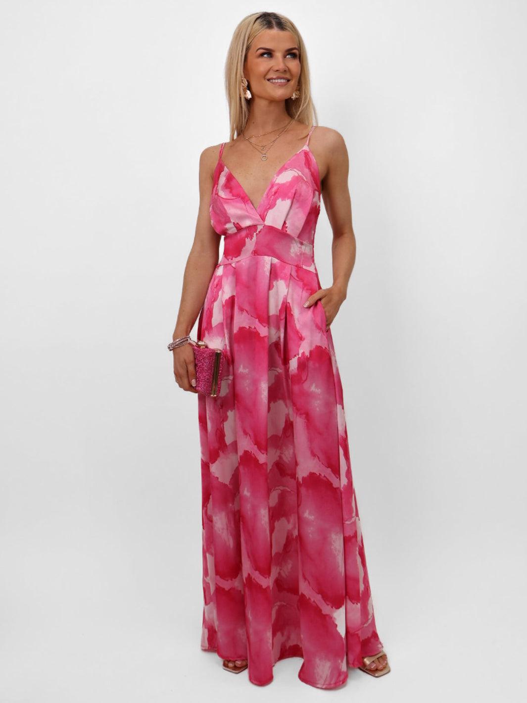 Kate & Pippa Lola Maxi Dress In Pink-Kate & Pippa