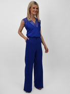 Kate & Pippa Palermo Trousers In Royal Blue-Kate & Pippa