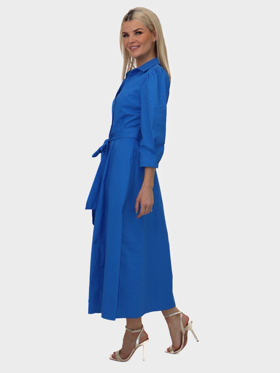 Kate & Pippa Victoria Maxi Dress In Blue-Kate & Pippa