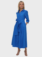 Kate & Pippa Victoria Maxi Dress In Blue-Kate & Pippa