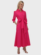 Kate & Pippa Victoria Maxi Dress In Pink-Kate & Pippa