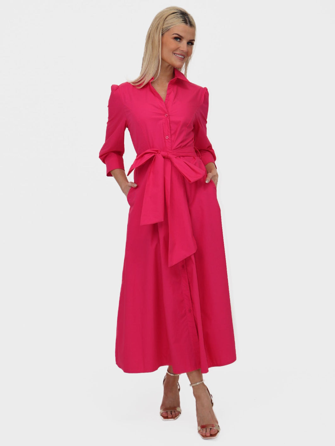 Kate & Pippa Victoria Maxi Dress In Pink-Kate & Pippa