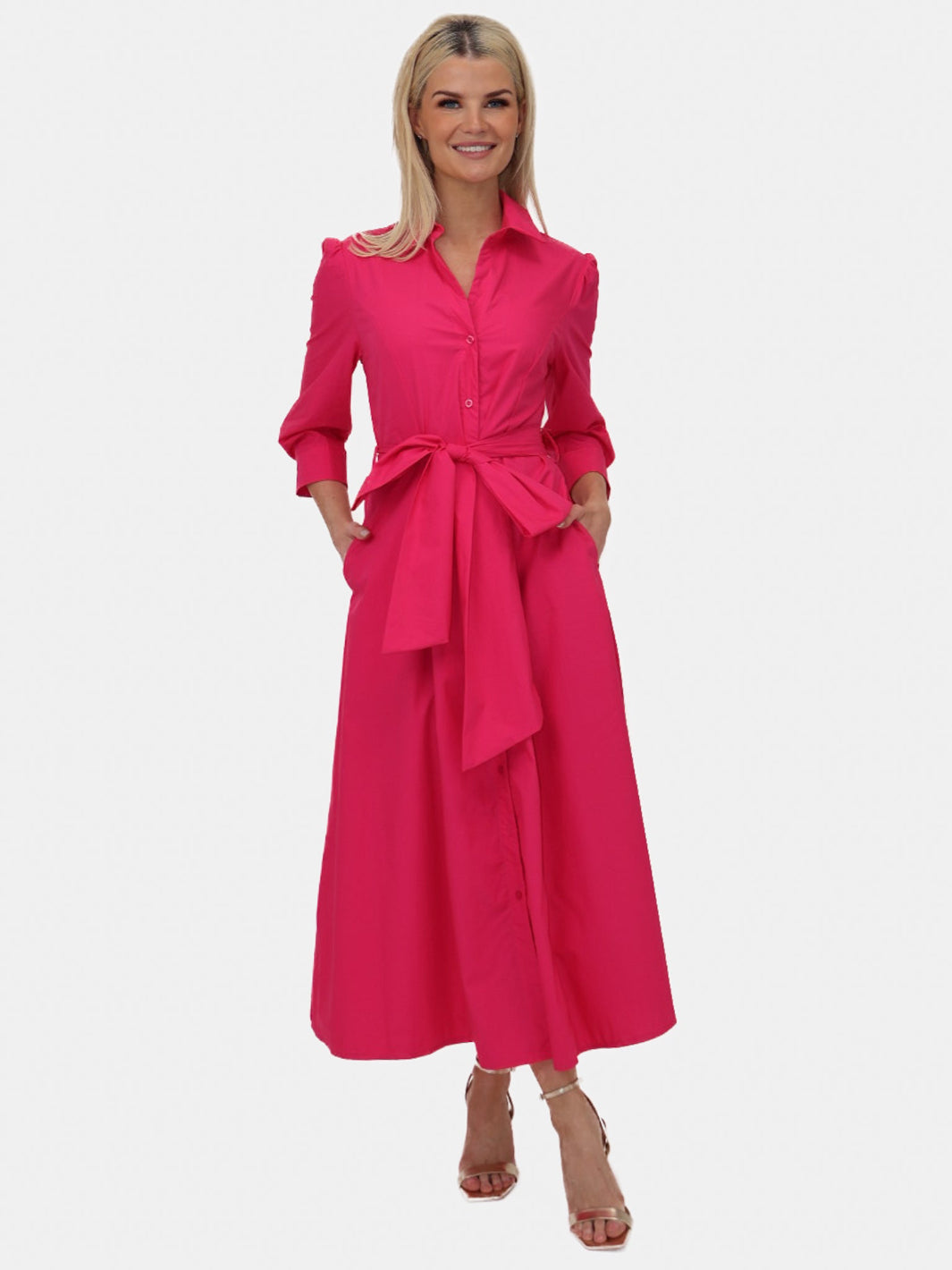 Kate & Pippa Victoria Maxi Dress In Pink-Kate & Pippa