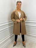 Kate & Pippa Arezzo Coat AW22 - Tan-Kate and Pippa