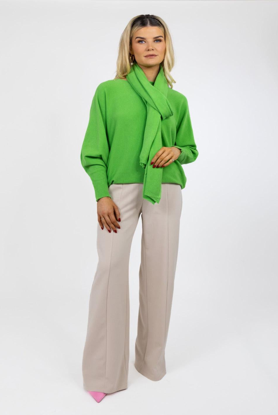 Zara, Pants & Jumpsuits, Zara Dark Green High Waisted Trousers