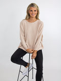 Kate & Pippa Roma Knit Jumper In Beige-Kate & Pippa