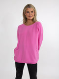 Kate & Pippa Roma Knit Jumper In Pink-Kate & Pippa