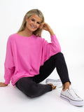 Kate & Pippa Roma Knit Jumper In Pink-Kate & Pippa