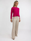 Kate & Pippa Sardinia Button Trousers In Butter-Kate & Pippa