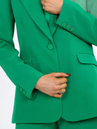 Kate & Pippa Sassari Blazer In Green-Nicola Ross