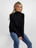 Kate & Pippa Verona Knit Jumper In Black-Kate & Pippa